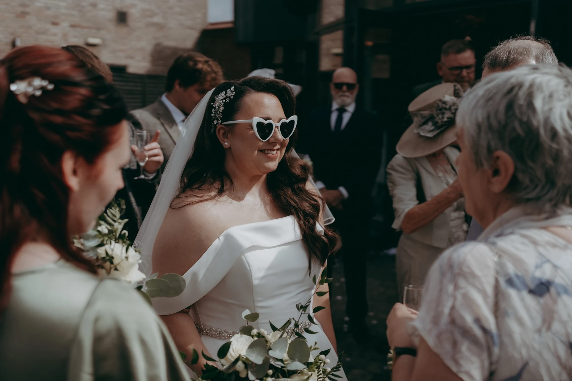 Molly & Ben bridal hair at Lazaat — photograph 3.