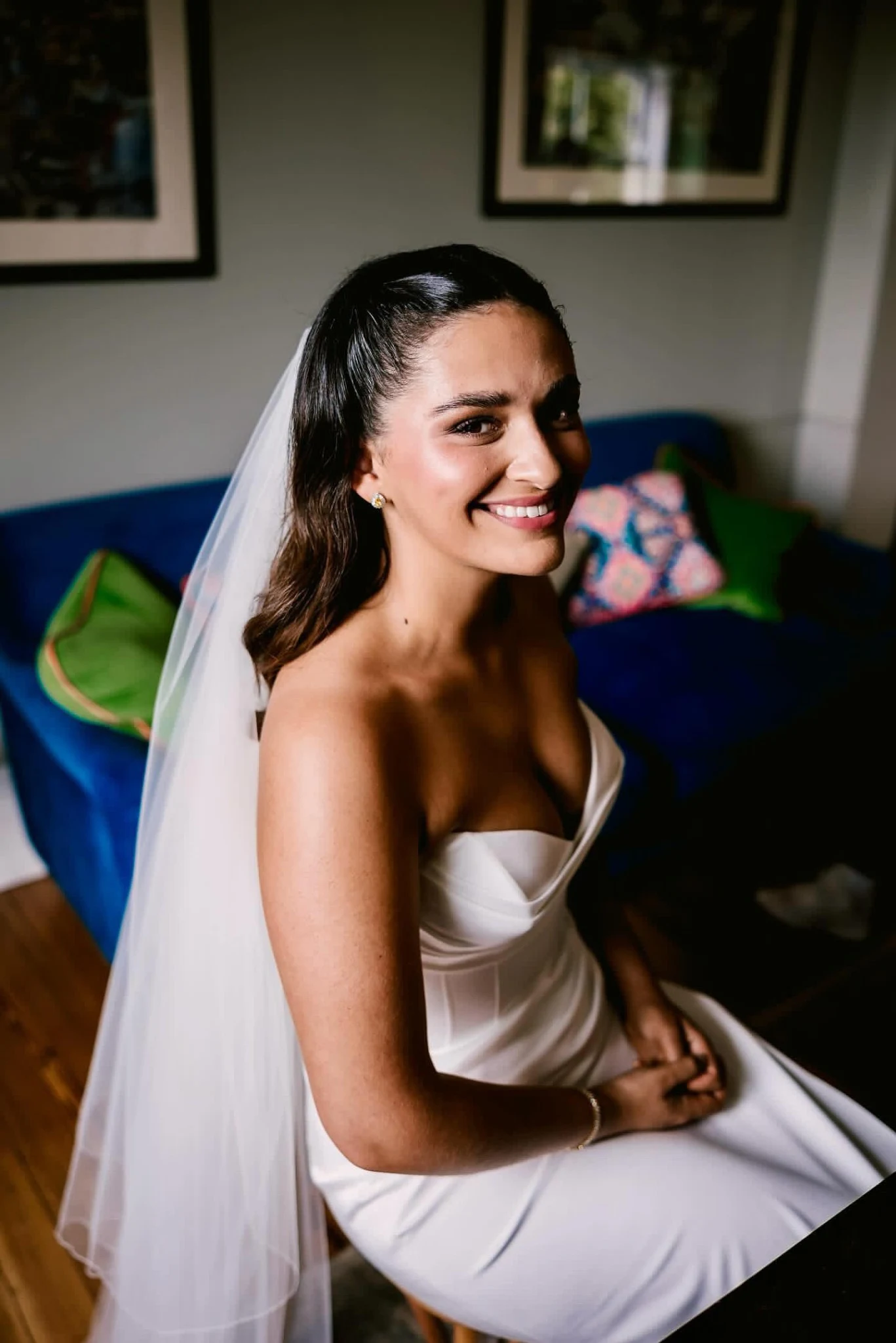 Olivia bridal hair at Riverlands Wedding Barns — photograph 2.