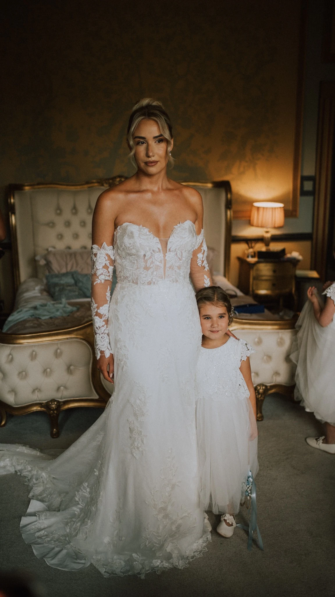 Anna & Tyrone bridal hair at Rise Hall — photograph 8.